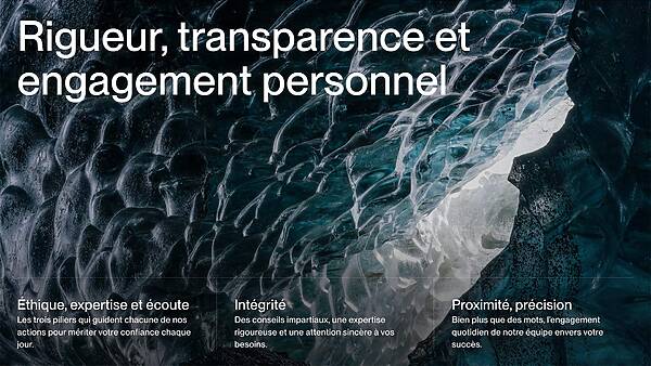 BYC Fiduciaire SA - Site web réimaginé pour BYC Fiduciaire SA, alliant design intuitif et contenu structuré pour valoriser et mieux référencer leurs services comptables et fiscaux.