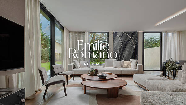 Emilie Romano at Home - Création d’un site web sur mesure, alliant esthétisme et performance, pour l’agence suisse d’aménagement d’intérieur haut de gamme Emilie Romano at Home.